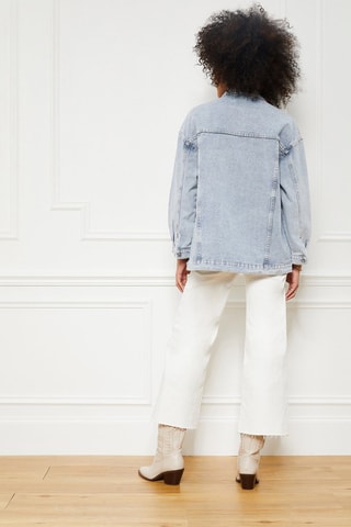 Veste en jean Valentina - Ciel