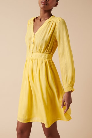 Robe droite - 
Jaune