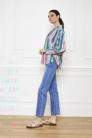 Chemise oversize Calissa - Rose