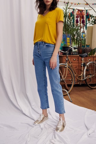 T-shirt - 
Jaune