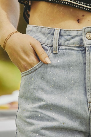 Short en jean Ibize - Bleu