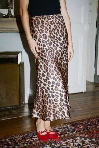 Jupe midi Jenine - Camel