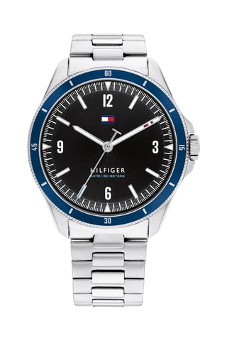 Stalen Quartz Horloge Zwart