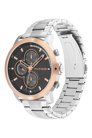 Stalen Quartz Horloge Jameson Le - Zilverkleurig en Roségoudkleurig