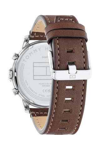 Leren Quartz Horloge Jameson Le - Bruin