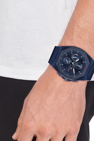 Silicone Quartz Horloge Neo - Blauw