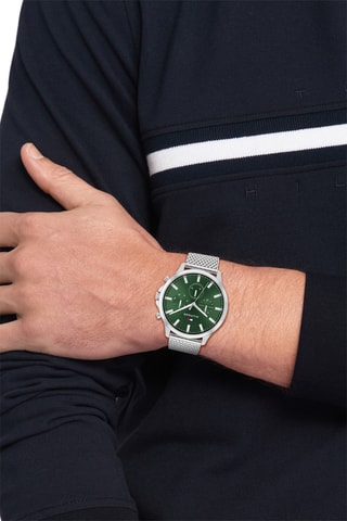Stalen Quartz Horloge Ryder - Zilverkleurig