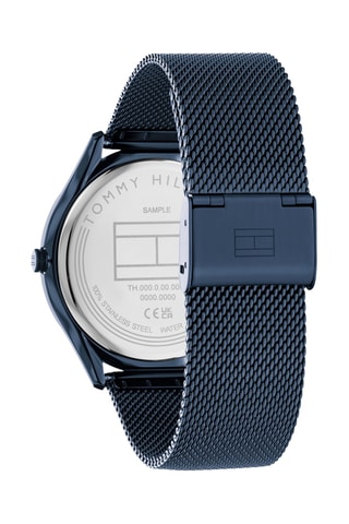 Stalen Quartz Horloge Becker - Blauw