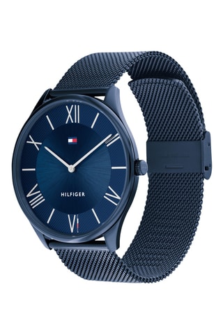 Stalen Quartz Horloge Becker - Blauw
