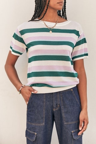 Pull Pelona Stripes - Mauve