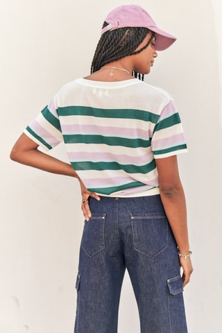 Pull Pelona Stripes - Mauve