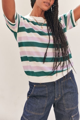 Pull Pelona Stripes - Mauve