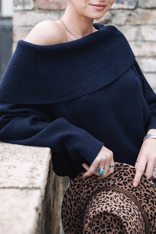 Pull en laine Polina - Anthracite