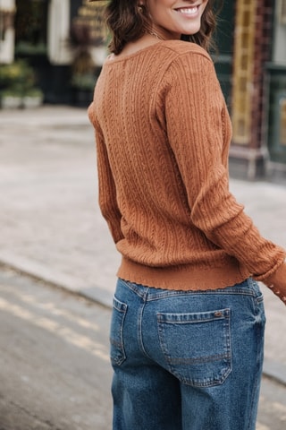 Pull en laine Praddie - Camel