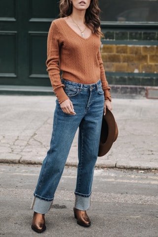 Pull en laine Praddie - Camel