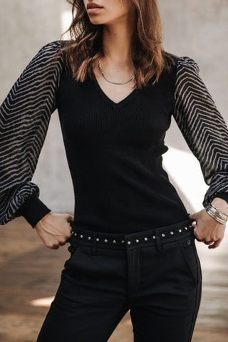 Pull Praelle Equino - Gris