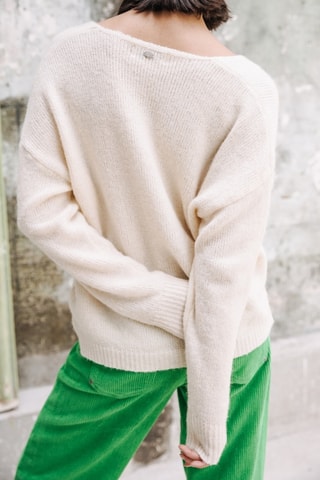 Pull Isabel - Blanc cassé