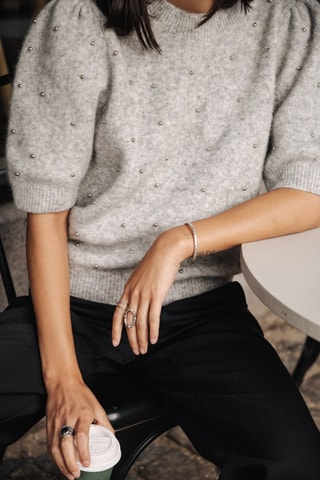 Pull en laine Pearly - Gris