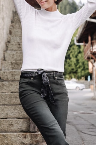 Pull en laine Pryma - Blanc