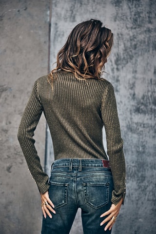 Pull en laine Pryma - Kaki