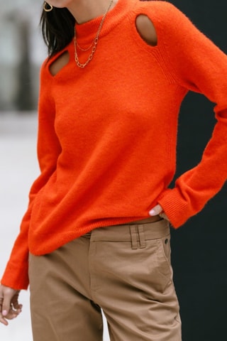 Pull Perelle - Orange