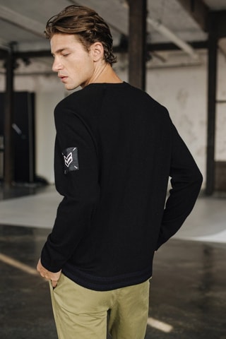 Camisola em lã Rescue Cork - Preto