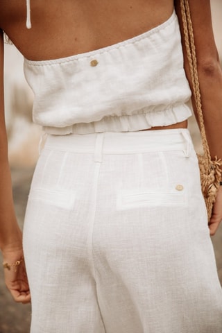 Pantalon Paolina Natural - Blanc