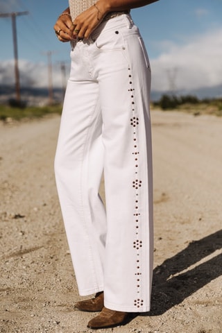 Pantalon Agatha Andalousia - Blanc cassé