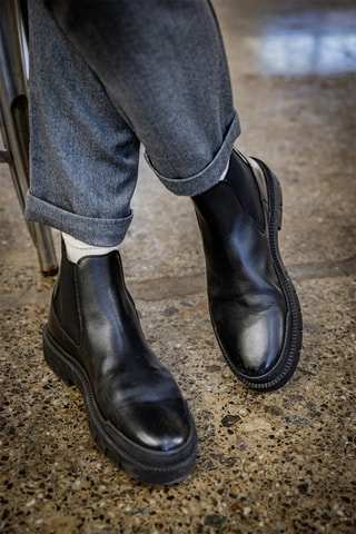Calças chino tapered Bruce Call Cinzento