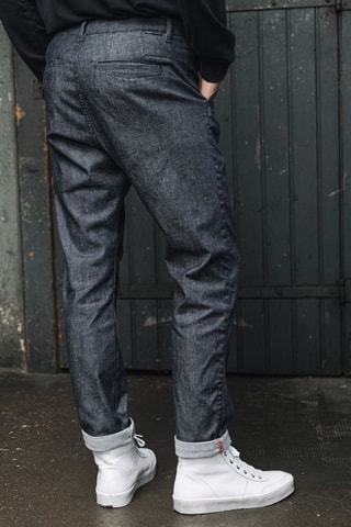 Calças chino tapered Bruce SDM Azul-escuro