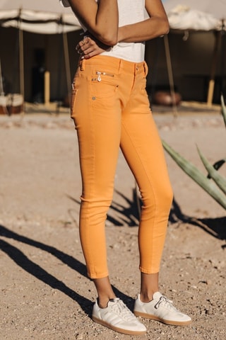 Calças 7/8 Alexa Cropped New Magic Color - Laranja