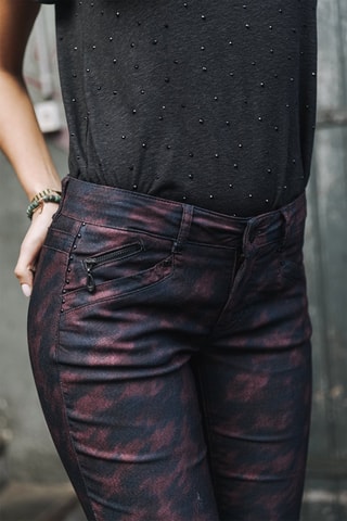 Calças slim Kaylee Witchy Preto