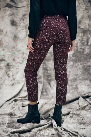 Calças slim Claudia Stardust Preto