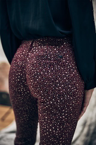 Calças slim Claudia Stardust Preto