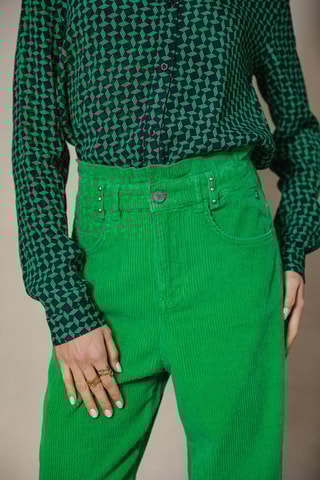 Pantalon Lara Veluto - Vert