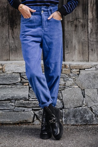 Pantalon Lara Veluto - Bleu