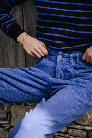 Pantalon Lara Veluto - Bleu