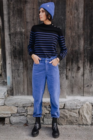 Pantalon Lara Veluto - Bleu