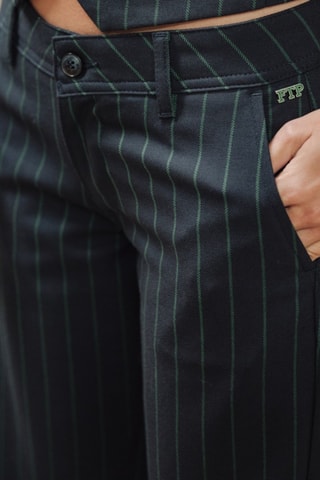 Pantalon Agatha Society - Bleu marine et vert