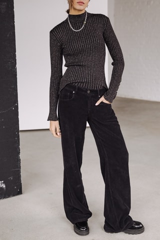 Pantalon Agatha Veluto - Noir