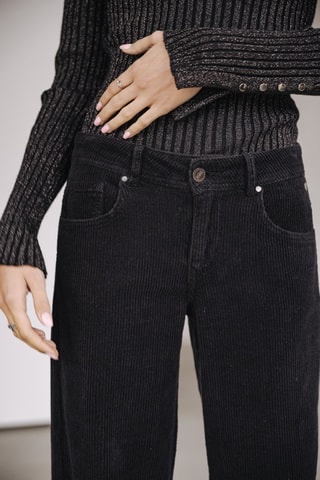 Pantalon Agatha Veluto - Noir