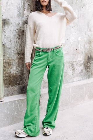 Pantalon Agatha Veluto - Vert