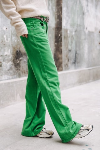 Pantalon Agatha Veluto - Vert