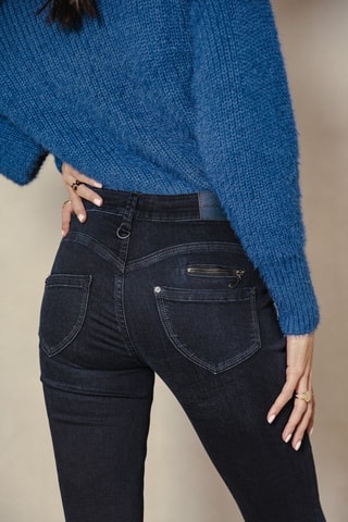 Jean Alexa High Waist S-SDM - Bleu foncé