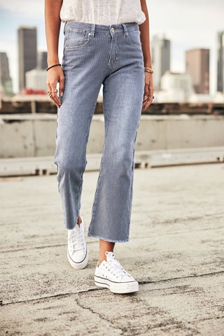 Calças de ganga bootcut Norma SDM Azul