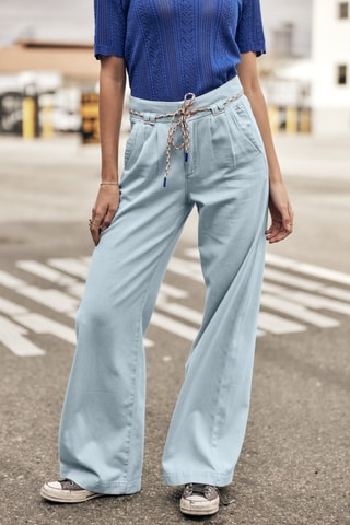 Calças de ganga Pamina Denim - Azul-claro