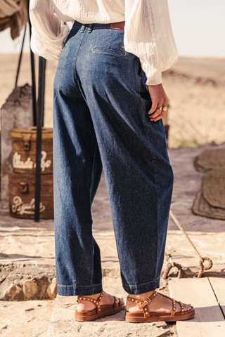 Calças de ganga Kalya Denim - Azul-escuro