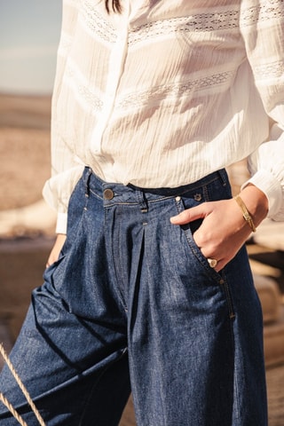 Calças de ganga Kalya Denim - Azul-escuro