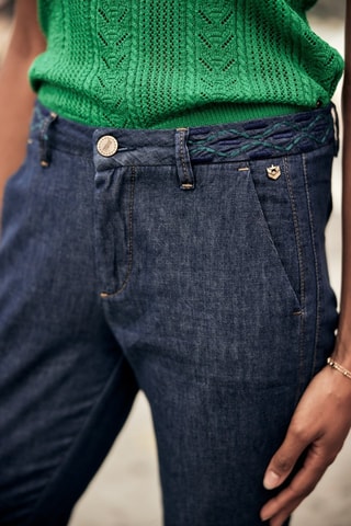 Calças de ganga Claudia Denim - Azul-escuro