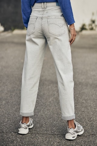 Calças de ganga 7/8 Edita SDM - Branco